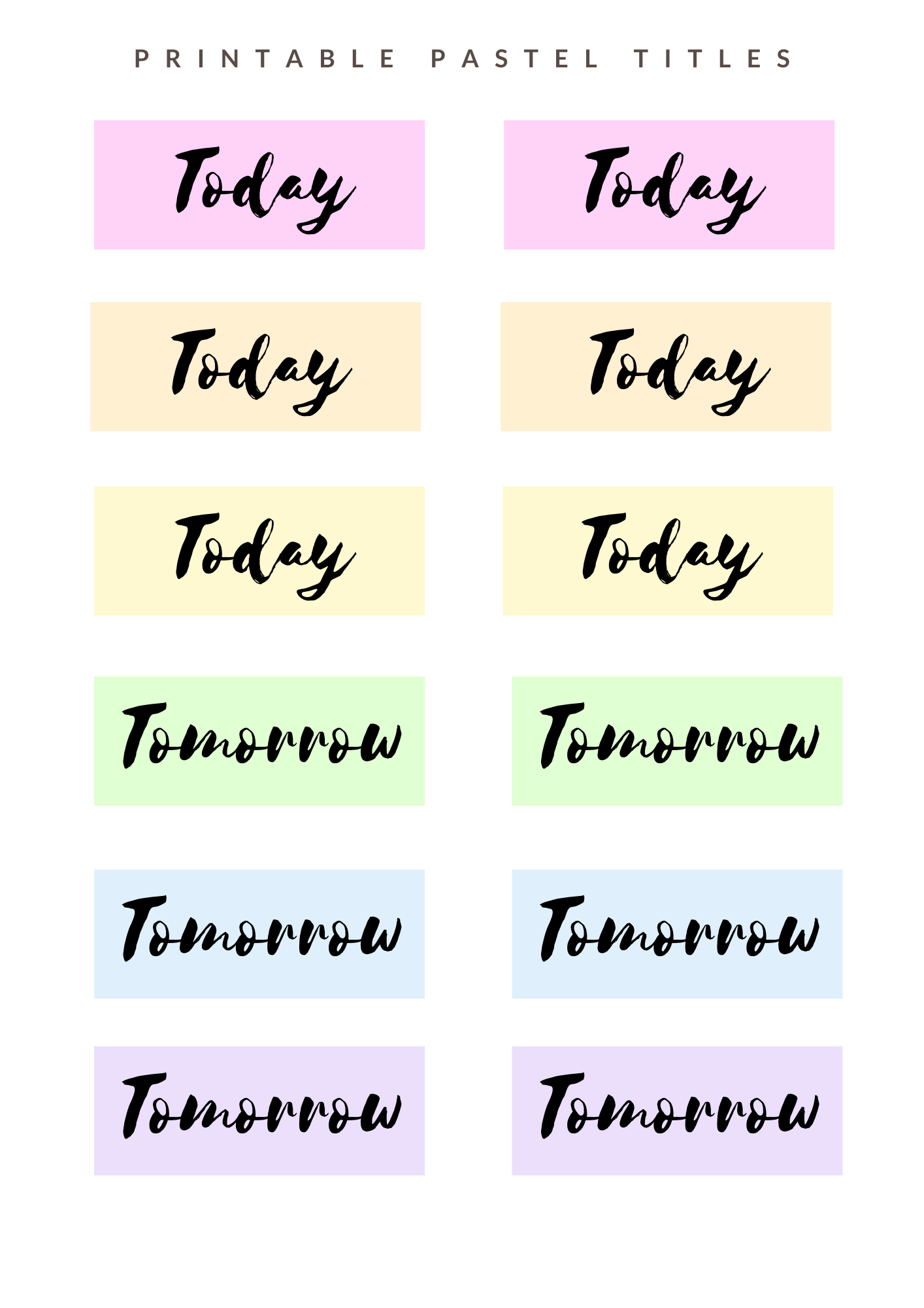cute printable stickers